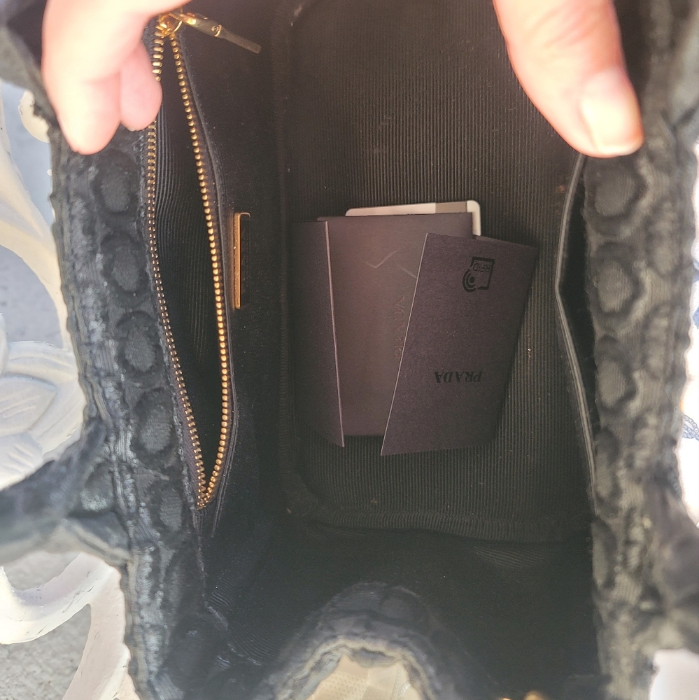 Prada Baroque Mini Tote Chain Bag - Picture 5 of 13